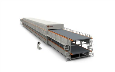 Double Layer Triple Chamber Laminator with Buffer